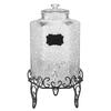 Drink Dispenser 10L Beverage Dispenser for Parties Glass with Stand