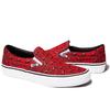 Slip-On Supreme X Classic Vans Pro 'Diamond Plate Red' VN0A347VTEH