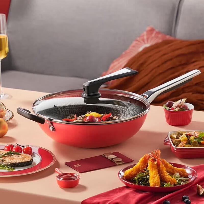 

Chuda Huang 316L Stainless Steel Non-stick Wok