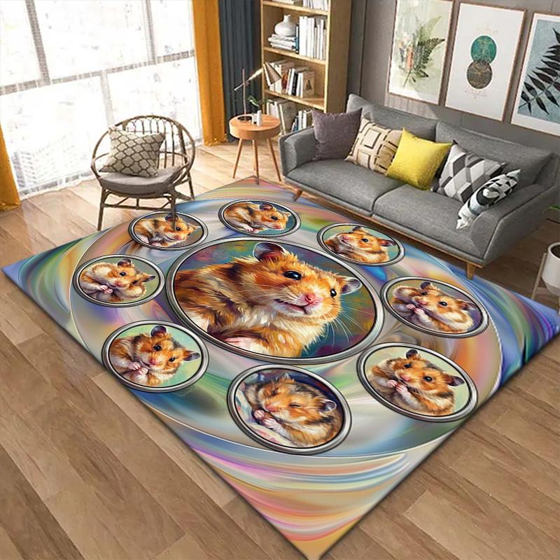 Animal Carpet Rug for Living Room Bedroom Home Sofa Decoration