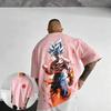 Dragon Ball Anime Printed Cotton T-shirt 2026 Summer New Men's and Women's Harajuku Versatile Casual Short Sleeve Top