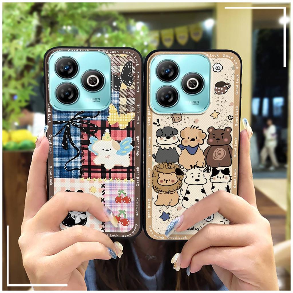 Modedesign Wasserdichte Handyhülle Für ZTE Blade A75 4G/Z2359 Silikon Langlebig Stoßfest Schmutzabweisend Vollständiger Schutz TPU