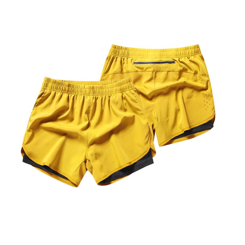 Men's Quick-Dry Double-Layer Running Shorts