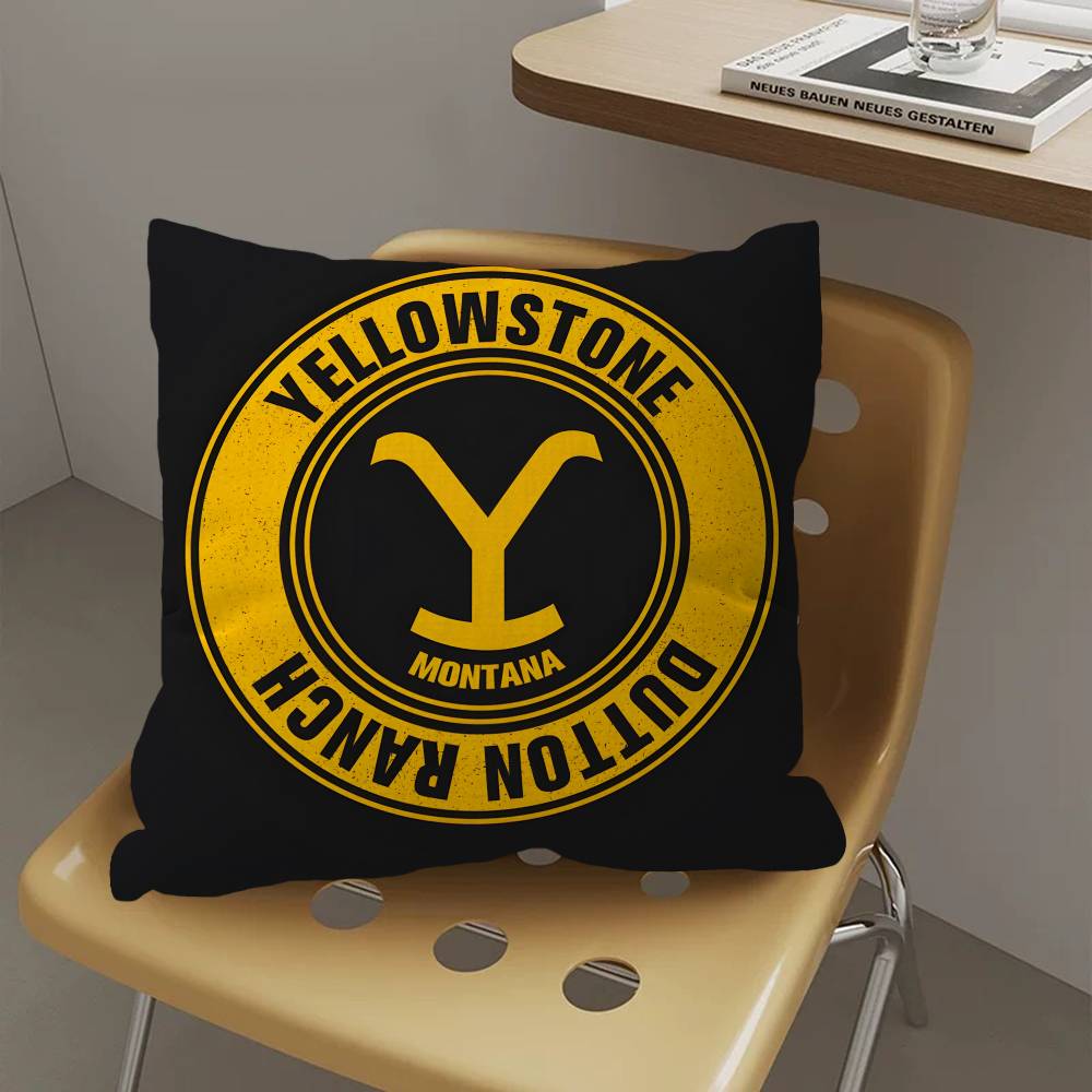 Popular Y-Yellowstone D-Dutton R-Ranch Pillow Cover Design cushion Cover decor Holiday Decorati
