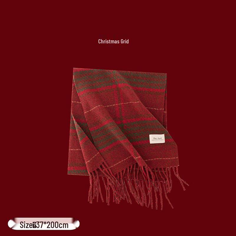 DayApril Cashmere Feel Plaid Scarf