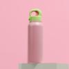 Stainless Steel Insulated Travel Mug With Onehand Open For Outdoor Camping And Commuting