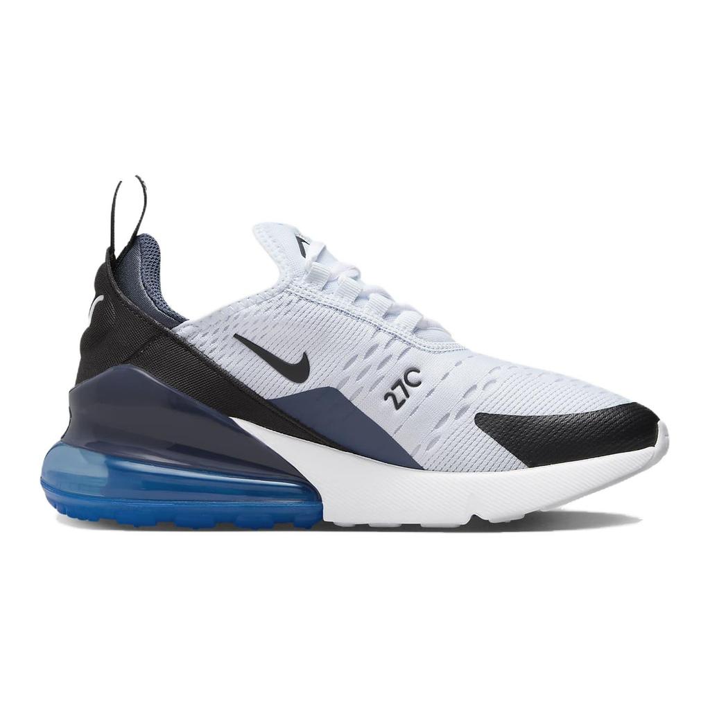New Nike Air Max 270 GS 'Football Grey Thunder Blue' 943345-033