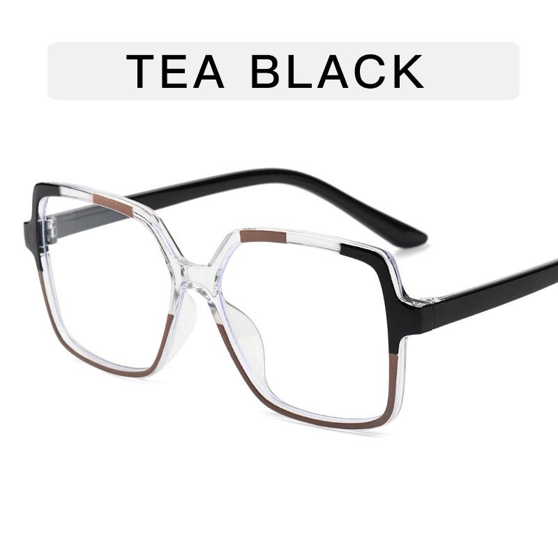 2026 new anti blue light glasses for women ins summer fashion dopamine colored large frame reading glasses