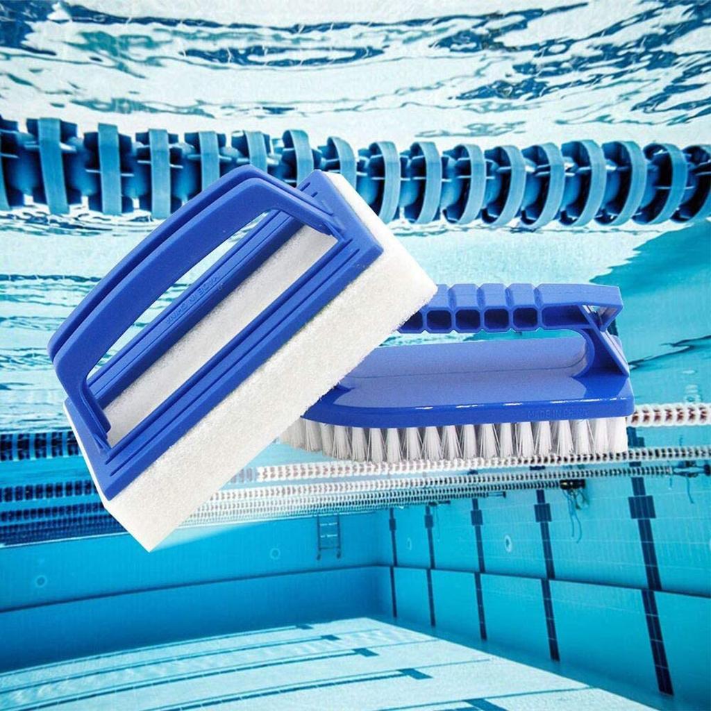 Swimming Pool Brush Pool Cleaning Accessories Handheld Swimming Pool Hot Tubs Clean Equipment Wall Sponge Brush Cleaning Tools