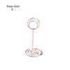 1PC Various Shapes Place Card Holder Table Metal Table Numbers Holder Paper Menu Clips Romantic Photo Holder Desktop Decoration