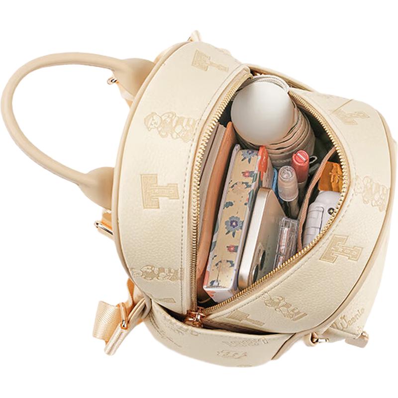 Teenie Weenie Large Capacity All-Over Print TW Bear Backpack