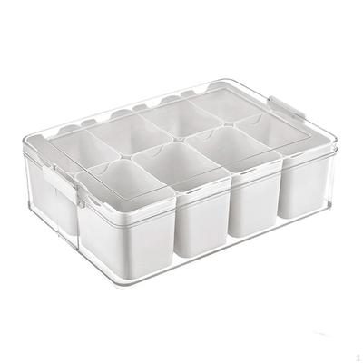 8 Fächer Gewürzglas Haushaltliche Gewürzflasche 1 Aufbewahrungsbox Gewürze für Zuhause