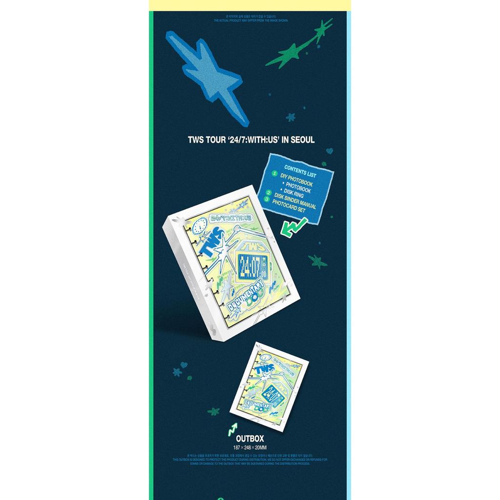 [Pre-order] TWS TOUR 24/7:WITH:US IN SEOUL, INDEX SET (Online Benefit)
