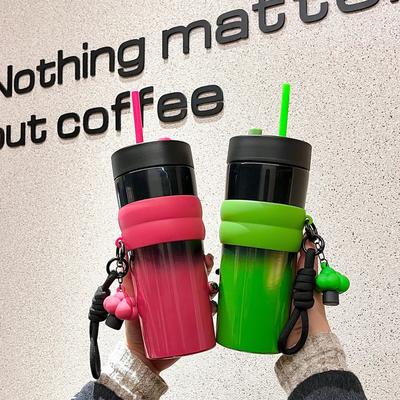 New Car Cup 316 Stainless Steel Thermos Cup Outdoor Portable Coffee Cup Sports High Value Thermos Cup
