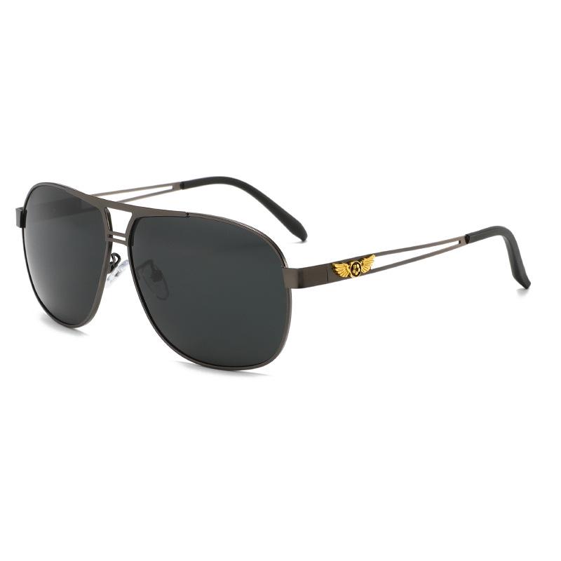 Men's High-End Polarized UV Protection Metal Wayfarer Driving Sunglasses