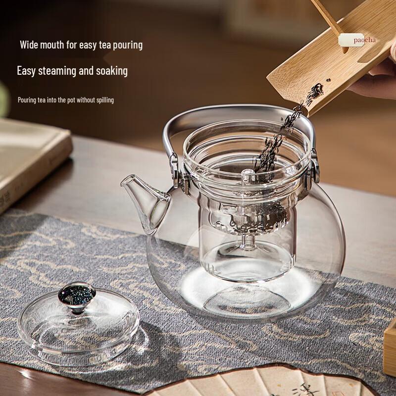 YIHUTEA High-Temperature Glass Teapot