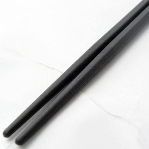 Nagao Chopsticks, 23cm, Set of 10, Black, Dishwasher Safe, SPS Resin, Commercial Use, Made In Japan