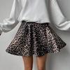 Fashion Wind New Fashion Sexy Leopard Print Skirt High Waisted Leopard Print Skirt