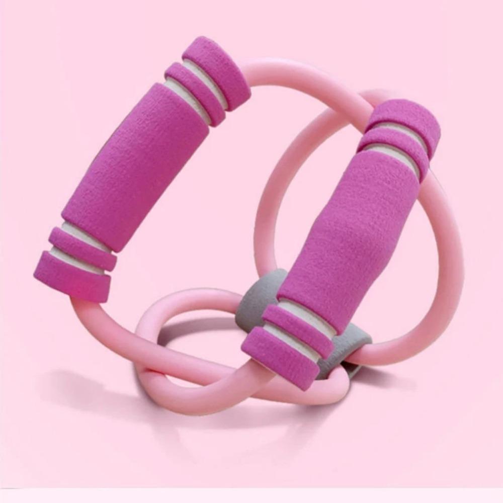 Yoga 8 Word Puller Workout Chest Fitness Equipment 8 Word Chest Expander Rope  Slimming Accessories