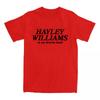 My Favorite Band Tee HAYLEY WILLIAMS Fashion Loose T-shirt Short Sleeve Cotton Tshirts Unisex Streetwear Print Clothing