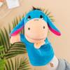 Hand puppet toy animal gloves mouth action plush doll