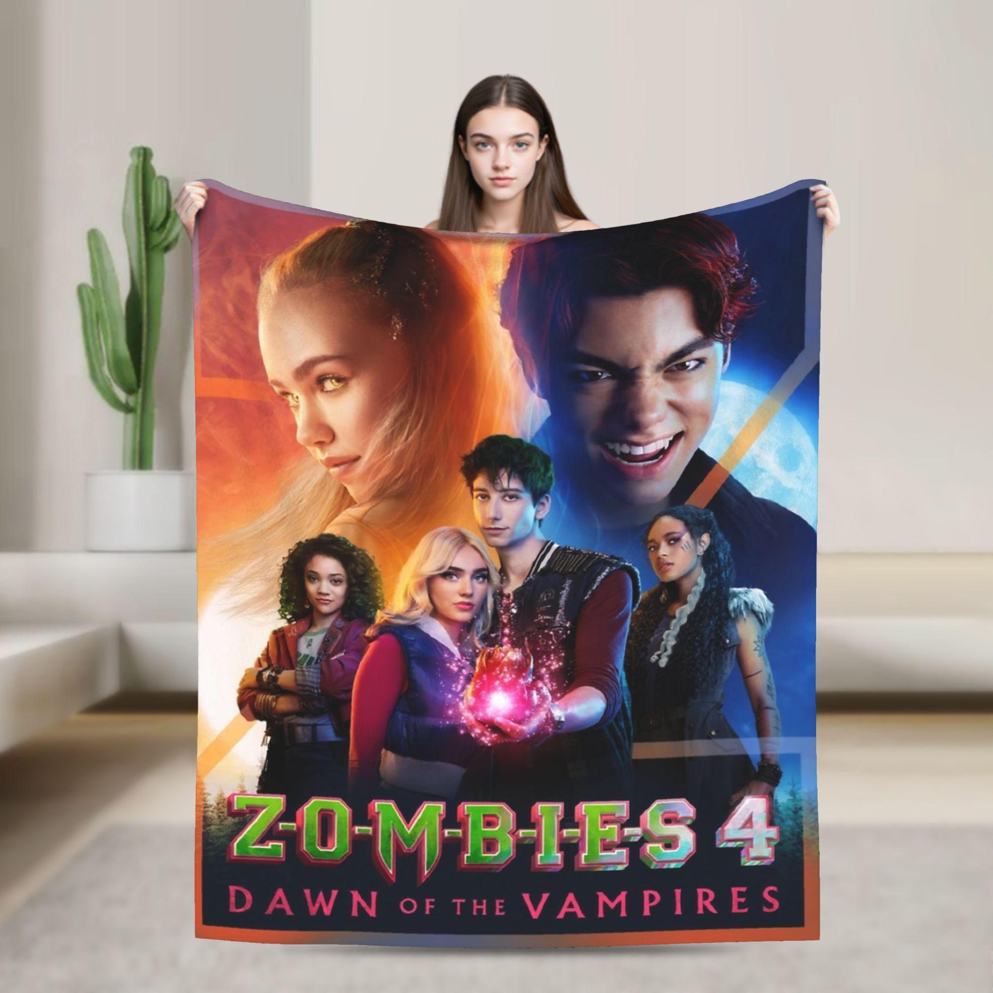 Zed Rap Zombies Dawn of the Vampires Blanket  Wool Awesome Soft Throw Blankets for Home Summer 30x40in