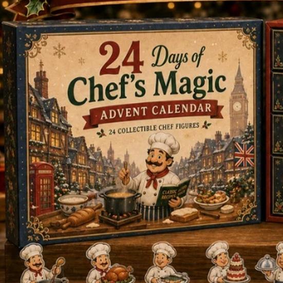 Weihnachtsgeschenk für Kinder 2026 Berufe Adventskalender, 24-Tage Countdown-Box mit Mini Berufs-Schreibtisch-Display Sammlerfiguren, Gemeinschaft