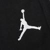 Jordan Knitted Sweatpants Side Logo Fabric Print Elastic Waistband Fleece Lined Elastic Cuff Black Kids' 956619-023