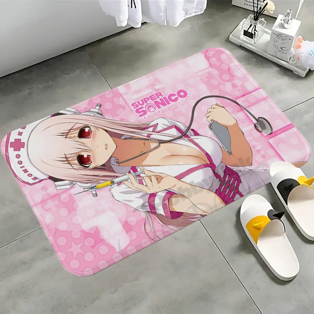 VIKAMA Adorable Anime Style Decorative Rug Suitable For Living Rooms Hallways And Games Rooms Home Decor