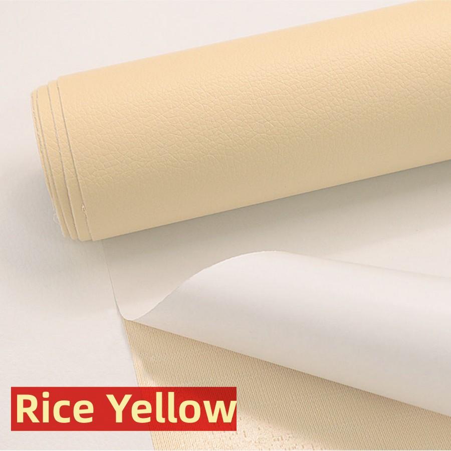 Leather Repair Patch - 60x137CM Self Adhesive Cuttable Strong Adhesion Leather Patches for Furniture Couch Car Seat Sofa Chair