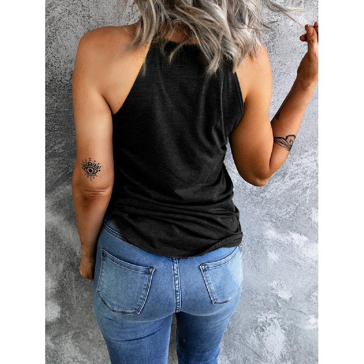 New Summer Casual Temperament Slim Fit Sexy Vest T-Shirt Sleeveless Suspender Versatile Top Strapless Women