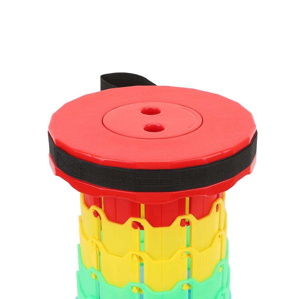 Retractable Stool Lightweight Sturdy Folding Stool High Load Capacity Expandable Telescoping Stool