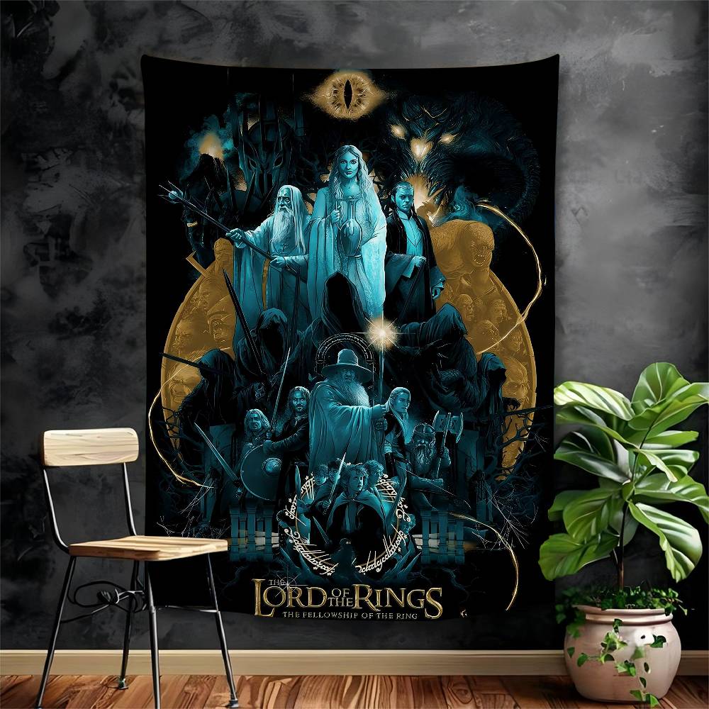 TThe LLords Of The RRings Colorful Tapestry Cheap Hippie Wall Hanging Bohemian Wall Tapestries Mandala Wall Hanging Sheets