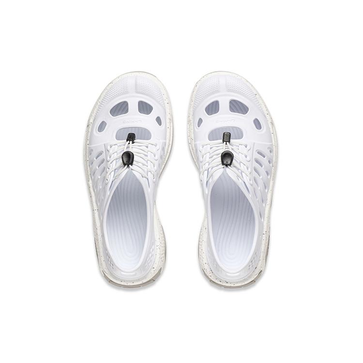 New LiNing Pan Gu Trek Breathable Sports Sandals Women's Standard White AZST010-2