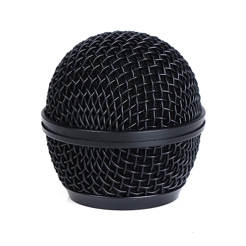 1ks Pro Shure Sm58 Bezdrátový Mikrofon Náhradní Kovová Mřížka Mikrofonu Výměna Profesionální Párty Mikrofon Hlava Díl