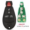 jingyuqin GQ4-53T 433MHz 4A Chip Fobik Remote Car Key fob for For Dodge RAM Jeep Cherokee Sport KL Chrysler Town & Country 2014+
