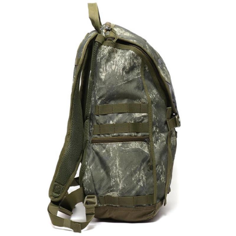 Nike Polyester, Nylon Backpack Regular Unisex Army Green Casual BA6377-395