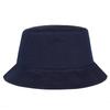 Sombreros de Cubo de Color Sólido Ligero con Placa de Personalidad para Unisex, Gorras de Pescador, Gorra Casual para Exteriores, Sombrero Protector Solar