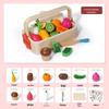 Mu Wan Zi Magnetic Fruit & Vegetable Cutting Play Food Set