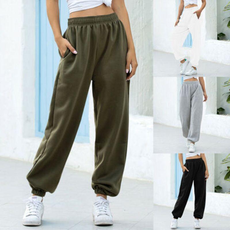 Comfortable Unisex Casual Fleece Sweatpants With 2 Pockets For Everyday Wear