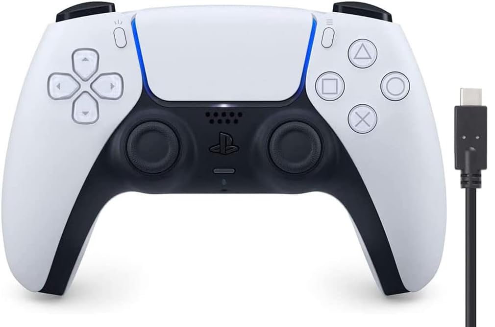 

Бездротовий контролер DualSense PS5 Кабель для заряджання контролера 3 м [Оригінальний продукт] (CFI-ZCT1J) [Бонус Amazon.co.jp]
