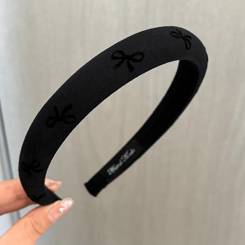 Women's Polka Dot Heart Headband: Non-Slip, High Skull Top, Wash Face Hair Accessory