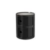 Nordischer Moderner Minimalistischer Weißer Runder Kleiner Nachttisch - Kreativer Mini Einfacher Kunststoff Beistellschrank
