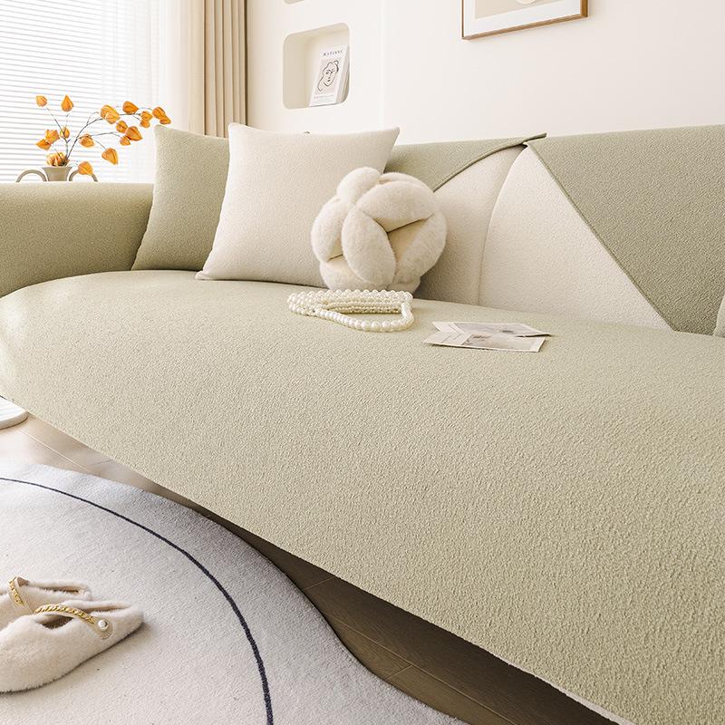 Chenille Waterproof Sofa Cushion Four Seasons Universal Modern Simple Non-Slip Stain-Resistant Anti-Scratching Sofa Cover High-Grade