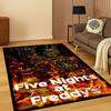 3D Game F-FNAF Freddy Cartoon Carpet Rug for Home Bedroom Living Room Sofa Doormat Decor,Kid Area Rug Play Non-slip Mat Gift