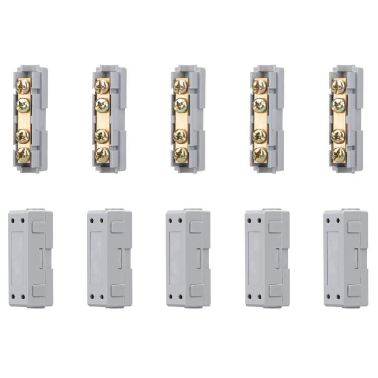 

10pcs Quick Wiring Terminals set 80A High Conductivity Connectors Electrical Connection Simple Installs for Home Repair 1