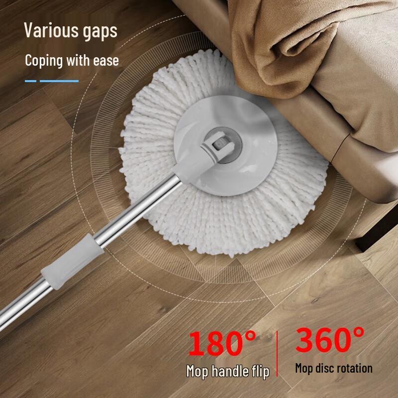 OKwife Hands-Free Spin Mop