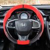 38CM Car Steering Wheel Cover For Civic FIT Accord Prelude CRV 5th City CRZ CRX Jazz HRV Pilot Odyssey Insight Accessories