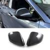 Decoration Door Mirror Cover For BYD Sealion 7 Sea lion 07 EV 2024 2025 Car Rearview Accessories Carbon Fiber Black