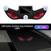 Solar Powered Automotive Ambient Light Suction Cup Mount LED Car Light  Car Interior